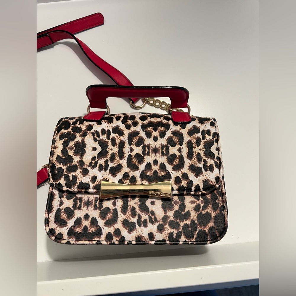 Cheetah Betsy Johnson Crossbody
